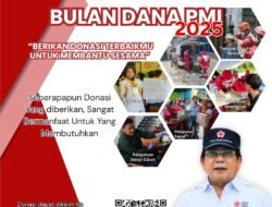 Bulan Dana PMI, Rijal: Dari Masyarakat oleh Masyarakat dan untuk Masyarakat yang Membutuhkan