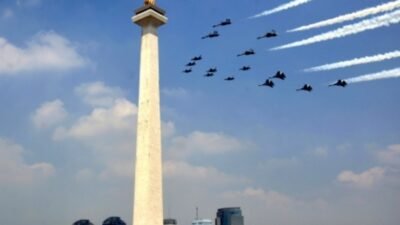 Puncak HUT ke-80 TNI Akan Libatkan 100 Ribu Personel di Monas