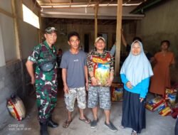 Meningkatkan Ketahanan Dan Swasembada Pangan, Koramil Lumbang Melakukan Pemetaan Areal Pertanian