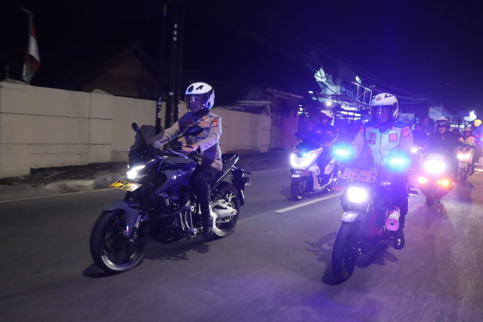 Patroli Skala Besar Cipta Kondisi di wilayah hukum Polres Pandeglang