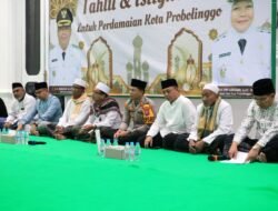 Doa Bersama untuk Kedamaian, Dandim 0820 Hadiri Tahlil dan Istighosah di Kota Probolinggo