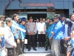 Tiga Kali Aksi Mahasiswa di Mapolresta Sidoarjo Berlangsung Damai dan Kondusif