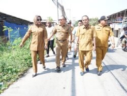 Tindak Lanjuti Keluhan Warga, Wabup Sidoarjo Sidak Rencana Betonisasi Jalan Lingkar Timur Sepanjang 1,8 Km