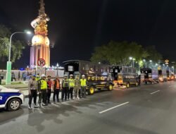 Sinergi TNI-Polri dan Satpol PP, Patroli Bersama Jogo Sidoarjo