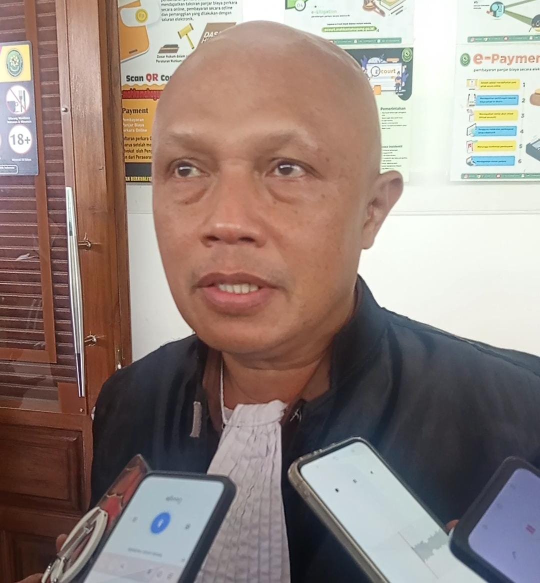 Jaksa Penuntut Umum (JPU) Ichwan Kabalmay dari Kejari Kota Kediri