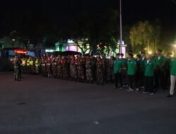 Kodim Probolinggo Bersama Sejumlah Pihak Gelar Siskamling Sinergi Kebangsaan