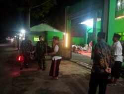 Warga Semakin Nyaman di Malam Hari, Babinsa Desa Tutur Gencarkan Patroli Siskamling