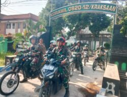 Kodim 0820/Probolinggo Melalui Koramil Jajaran Gelar Siskamling