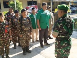 Kolaborasi TNI, Satpol PP, Banser, dan Ansor: Patroli Bersama di Wilayah Leces