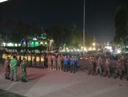 Meminimalisir Tindak Kejahatan, Bersama Sejumlah Pihak Kodim 0820/Probolinggo Gelar Apel Dan Siskamlin