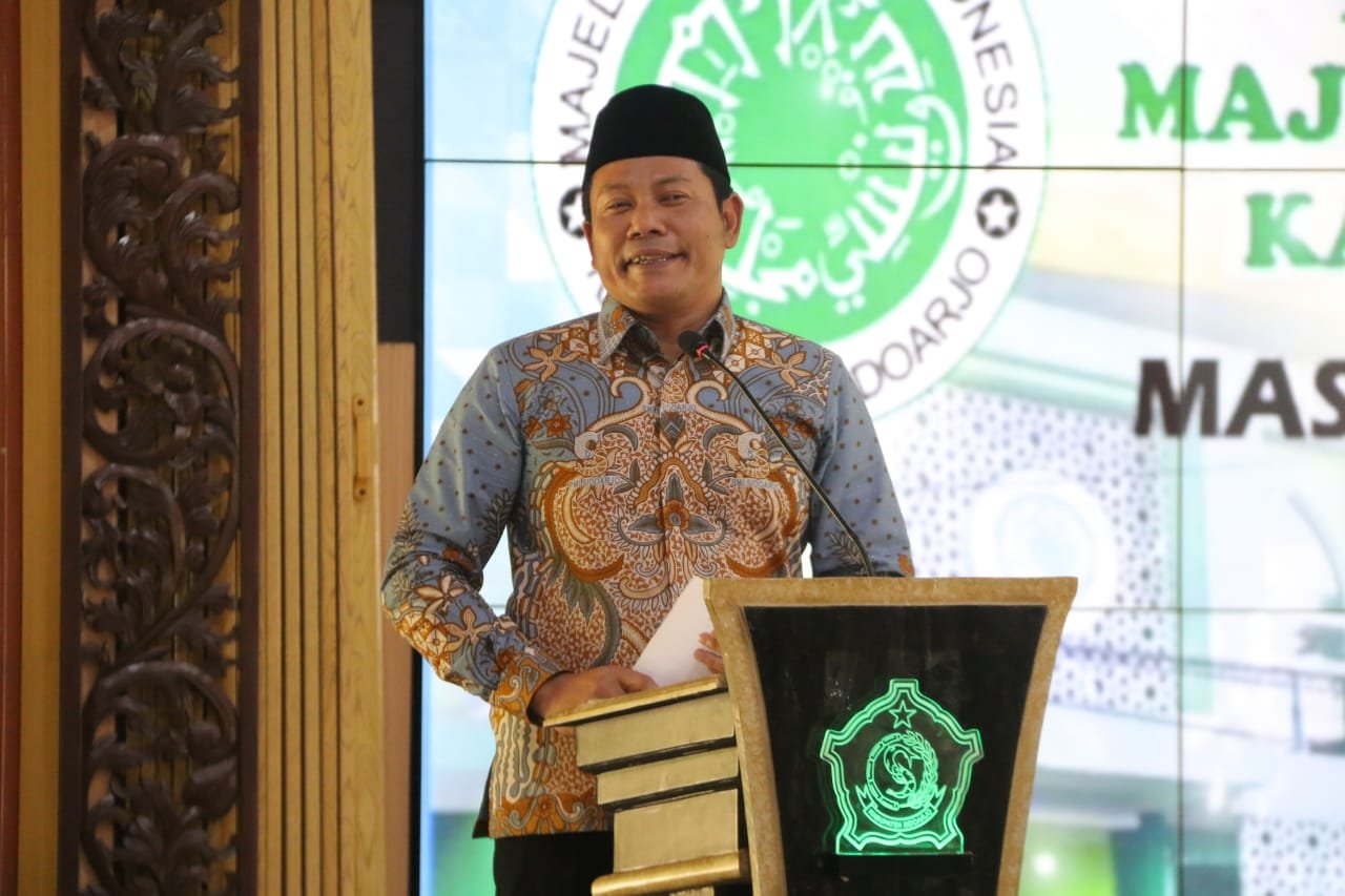 Bupati Sidoarjo menghadiri Pengukuhan dan Rapat Kerja Dewan Pimpinan Majelis Ulama Indonesia MUI Kabupaten Sidoarjo
