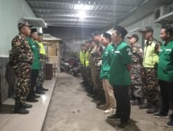 Koramil Sumberasih Fasilitasi Apel Dan Siskamling Gabungan