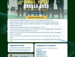 Bimbel Bahasa Arab Baca Tulis dan Mengaji Resmi Dibuka