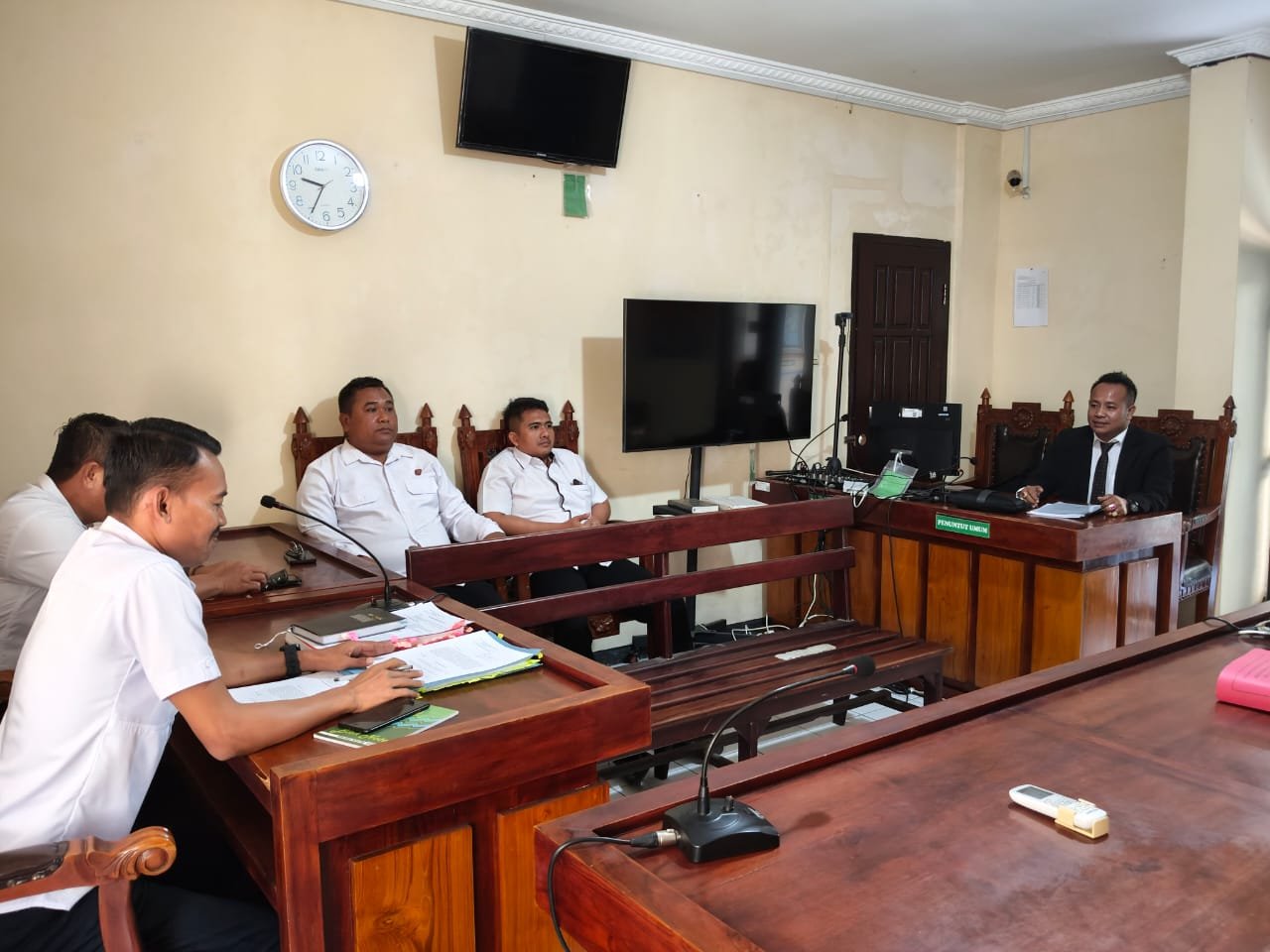 sidang praperadilan terkait kasus pencurian kabel Telkom