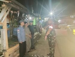 Tak Kenal Lelah, Babinsa Tetap Siaga Patroli Malam Demi Keamanan Warga