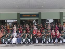 Brigjen TNI Zainul Bahar Lakukan Kunjungan Kerja di Mako Brigif 16/Wira Yudha dan Kodim Kediri