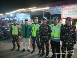 Sinergi di Pakuniran: TNI, Polri, Banser, Satpol PP, dan Ansor Gelar Apel dan Siskamling Bersama