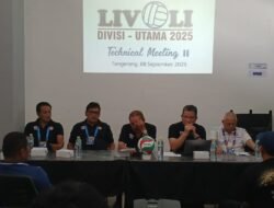 Livoli Divisi Utama 2025 Putra Siap Tampil di GOR Nambo