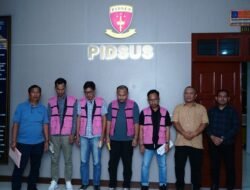 Kejati Sumut Tahan 4 Tersangka Dugaan Korupsi di Dinas PUPR