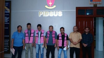 Kejati Sumut Tahan 4 Tersangka Dugaan Korupsi di Dinas PUPR