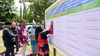 Pemkab Kampar Luncurkan Program ‘Kampar Hebat’ di Candi Muara Takus