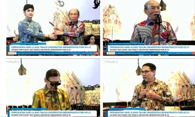 HUT ke-21 dan Dies Natalis ke-22, Unindra Suguhkan Wayang Kulit Bersama Dalang Milenial