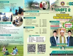 Ponpes Yasfi 2 Buka Pendaftaran Santri Baru TA 2026/2027