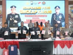 Polresta Sidoarjo dan BNN Gagalkan Penyelundupan 8,2 Kg Sabu