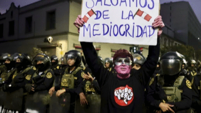 Demo Gen Z Guncang Peru, Pemerintah Umumkan Darurat Nasional