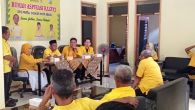 DPD Partai Golkar Kota Kediri Resmikan Rumah Aspirasi Rakyat