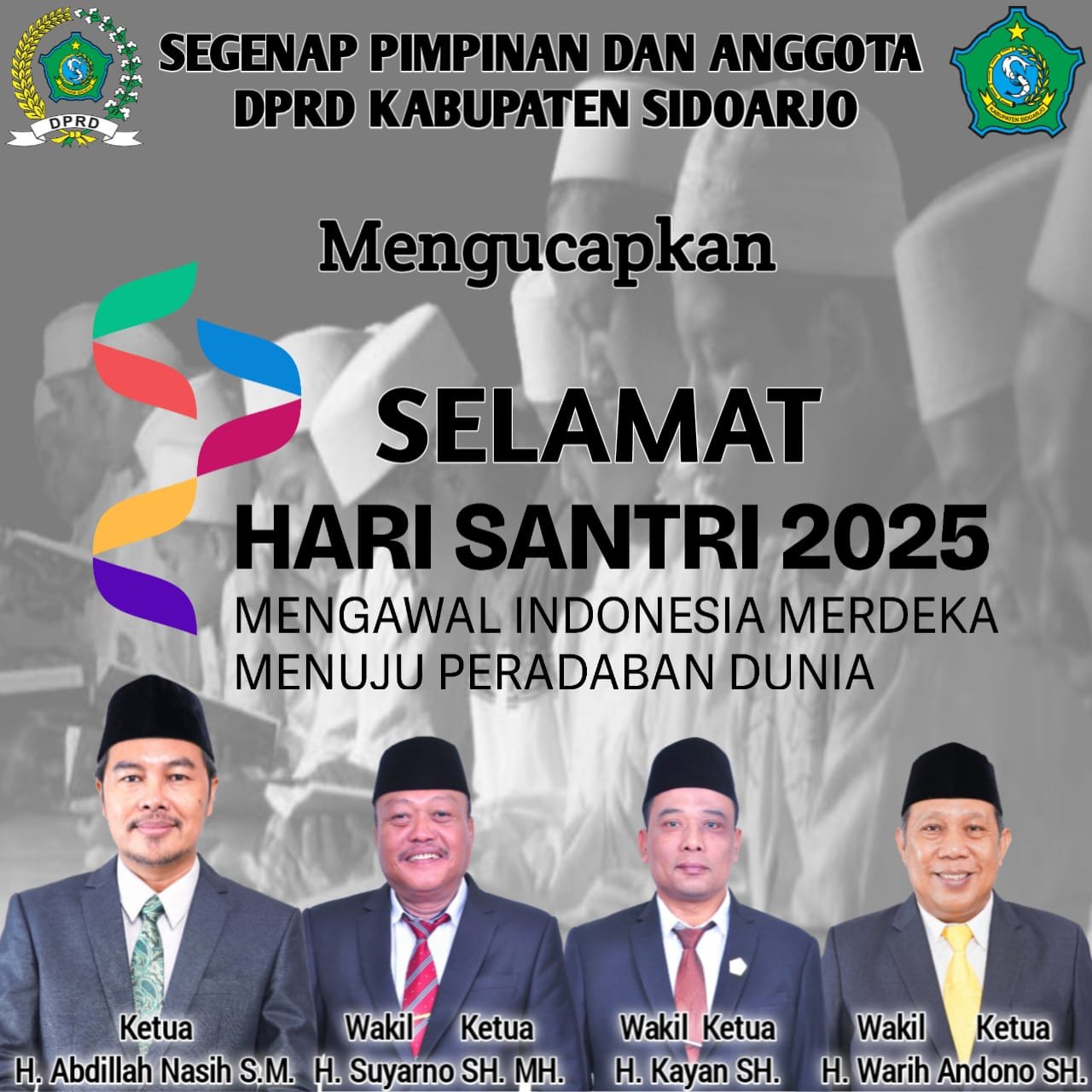 Hari Santri 2025 DPRD Kabupaten Sidoarjo