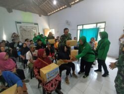 Wujud Kepedulian TNI, Koramil Pesantren Kota Kediri Gelar Baksos Pada Momen HUT TNI ke-80