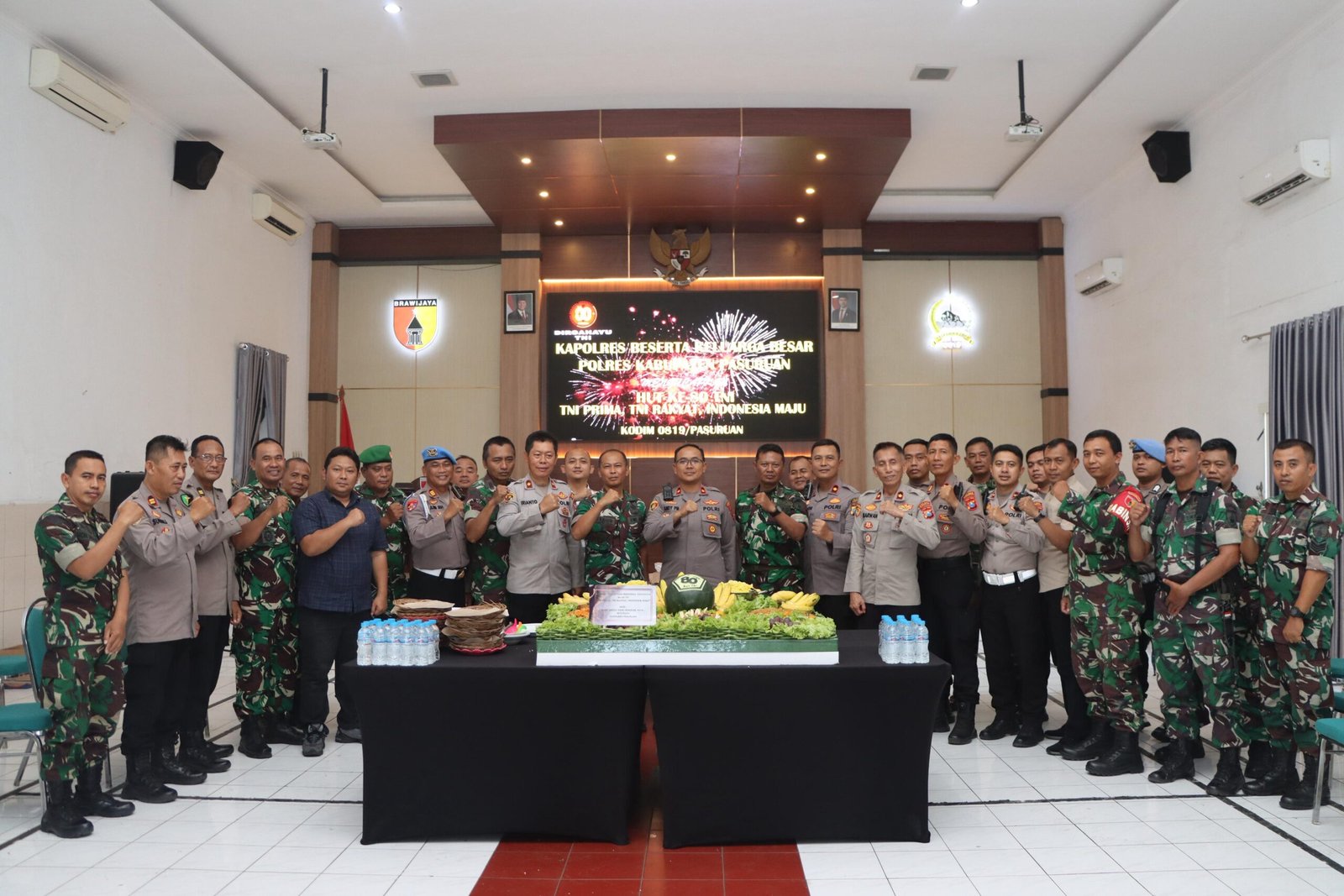 ucapan selamat Hari Ulang Tahun ke-80 bagi TNI.