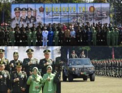 Dandim 0819/Pasuruan Hadiri Upacara HUT TNI ke-80 di Lapangan Rampal