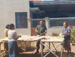 Tingkatkan Keamanan, Koramil Wonoasih Gelar Komsos Di Wilayah Binaan