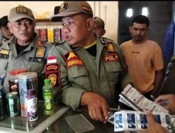 Satpol PP Jatisampurna Gerebek Penjual Obat Golongan G Tanpa Izin