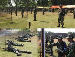 Kodim 0819/Pasuruan Gelar Latihan Menembak
