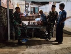 Babinsa Koramil Grati Gencarkan Patroli Siskamling, Wujud Nyata Jaga Keamanan Lingkungan