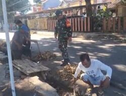 Mendukung Gerakkan Gotku Resik, Koramil Wonoasih Melakukan Pendampingan