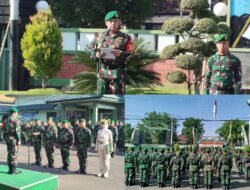 Dandim 0819/Pasuruan, Pimpin Upacara 17an Bulan Oktober