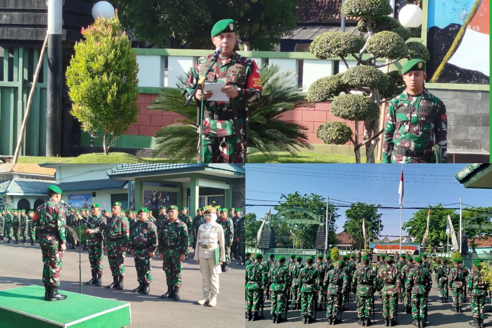 upacara 17an pada bulan Oktober 2025 bertempat di Lapangan Makodim. Jl Veteran No. 5, Kota Pasuruan, Jawa Timur