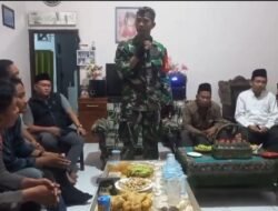 Babinsa Pakistaji Hadiri Rapat koordinasi Bahas Keamanan Wilayah dan Ketentraman Masyarakat di Wonoasih