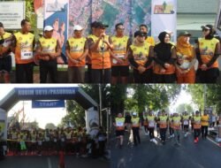HUT ke-80 TNI, Kodim 0819/Pasuruan Gelar Fun Run 