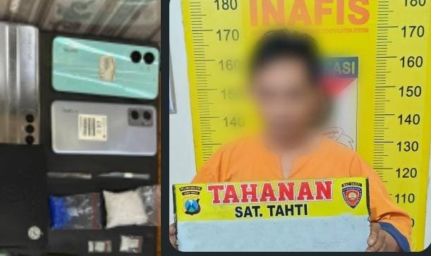pria berinisial AH (35) ditangkap di rumah kos di Jalan Bromo, Desa Dilem, Kecamatan Kepanjen