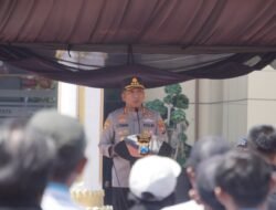 Gelar Apel Kebangsaan Buruh dan Doa Bersama di Polresta Sidoarjo