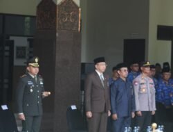 Dandim 0820/Probolinggo Menghadiri Upacara Memperingati Hari Sumpah Pemuda di Pemkab Probolinggo
