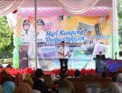Wabup Lampung Timur Buka Hari Kunjungan Perpustakaan