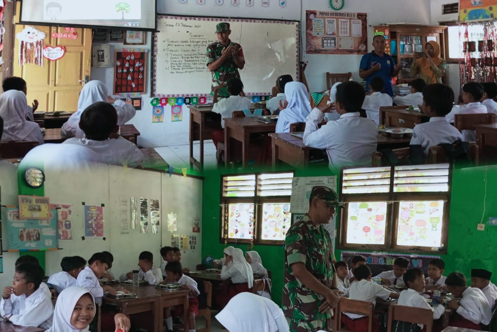 Babinsa Pantau MBG Program Unggulan Presiden RI, Wujud Kepedulian untuk Anak-Anak