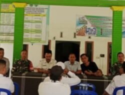 Babinsa Rembang Hadiri Sosialisasi Perbaikan Jalan