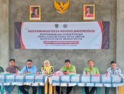 Melalui Musdessus 2025, Babinsa Karangjatianyar Kawal Pembentukan Koperasi Merah Putih